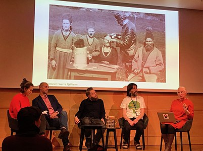 Wikimedia Norge hosting a International Year of Indigenous Languages event at The National Library with participants from The National Libray, The National Archive, UiT The Arctic University of Norway and The Norwegian Museum of Cultural History.