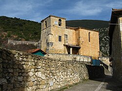 Skyline of Valle de Tobalina