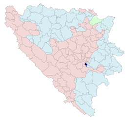 Istočna Ilidža – Mappa