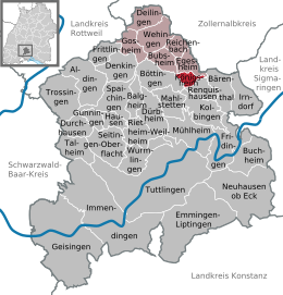 Königsheim - Localizazion