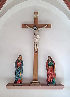 Kreuzigungsgruppe aus der alten Heilig-Kreuz-Kirche