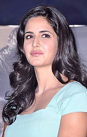 Katrina Kaif is looking away from the camera