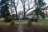 WO1-herdenkingsmonument bĳ het kasteel