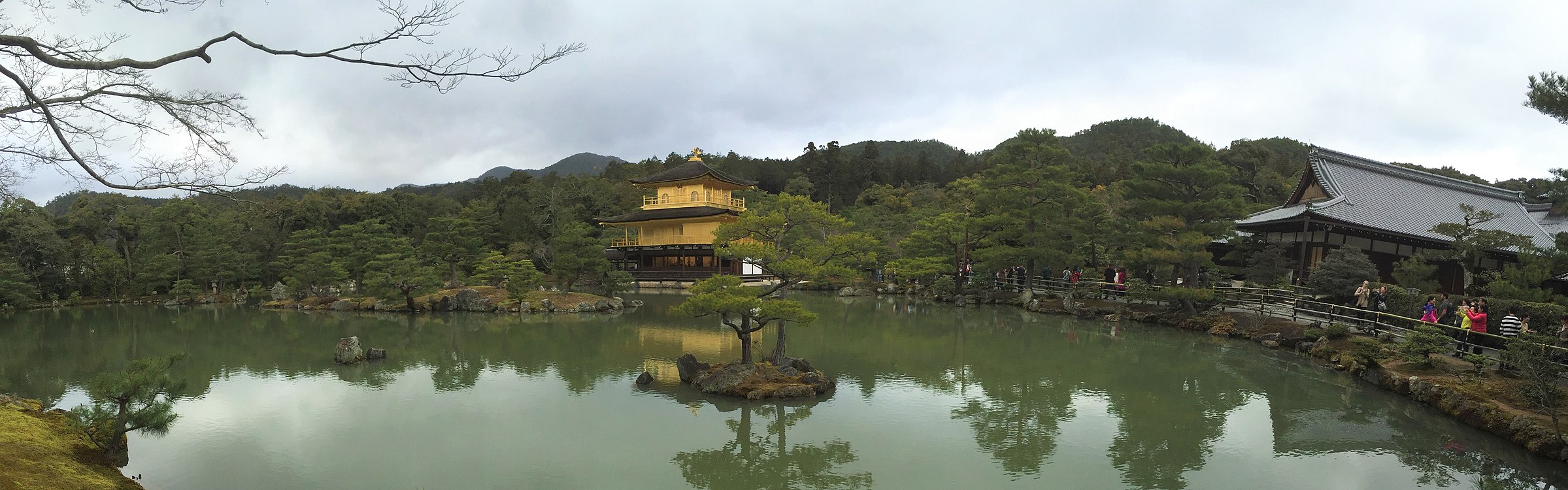 日本京都金阁寺，2016-03-19