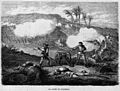 Image 19Depiction of an engagement between Cuban rebels and Spanish Royalists during the Ten Years' War (1868–78) (from History of Cuba)