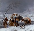 La nevada o El invierno (1786) Museo del Prado