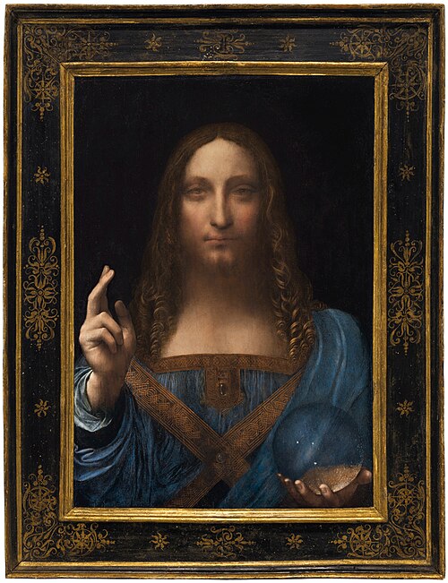 Leonardo da Vinci (attrib.): "Salvator Mundi", ca.1500