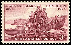 Lewis and Clark Expedition issue of 1954