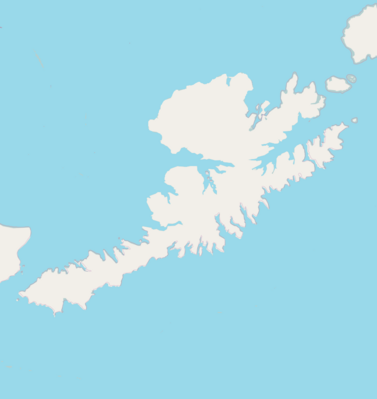 Location map United States Unalaska Island