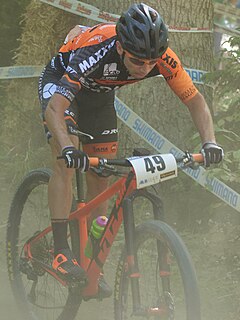 Jhonnatan Botero beim Weltcup in Albstadt (2017)