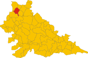 Localització de Medole a la província de Màntua