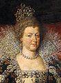 Maria de Médici, rainha de França, por Frans Pourbus, o Jovem.