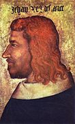Retrato de Juan II el Bueno, anónimo, h. 1350