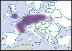 Mapa występowania