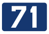 Republic Road I-71 shield