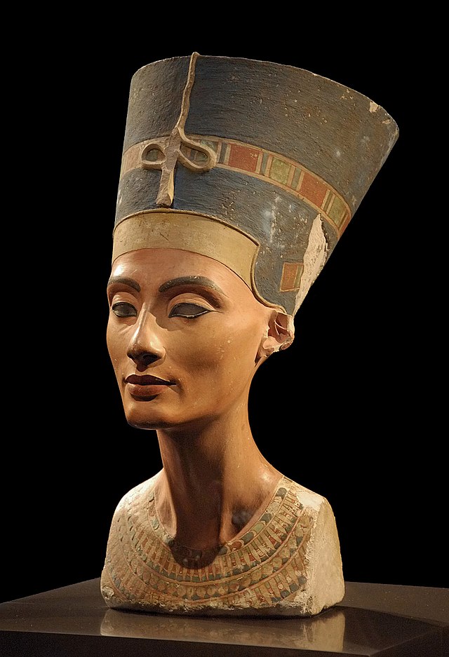 Биста египатске краљице Нефертити.