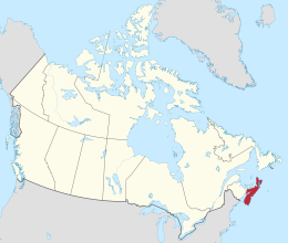 Nuova Scozia – Localizzazione