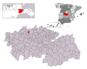 Localisation de Nuño Gómez