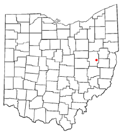 Vị trí trong Quận Tuscarawas, Ohio