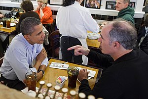 "The President has lunch with Sen. Bob Ca...