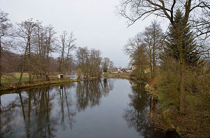 L'Ohře à Šabina.