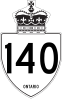 Highway 140 shield