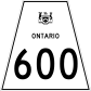 Highway 600 shield