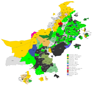 Pakistani general election 2002 result.svg