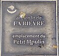 Petit moulin, plaque située au niveau du n° 5, rue de Bazeilles.