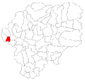 Situo en la distrikto (teritorio de 2002)