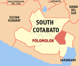 Polomolok na Cotabato do Sul Coordenadas : 6°13'N, 125°4'E