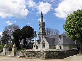The church in Ploéven