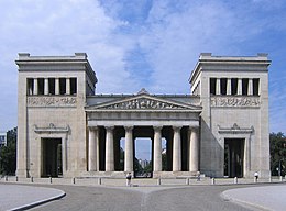 Leo von Klenze's Propylaea in Munich, 1862 Propylaen - Munchen.jpg