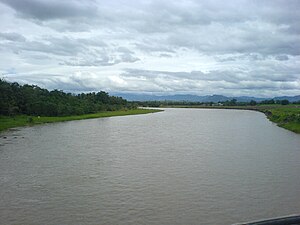 Pulangi River in Valencia City, Bukidnon