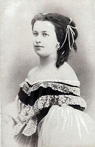 Natália Alexandrovna Pushkina, filha de Alexandre Pushkin