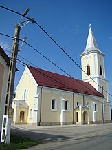 Fosta biserică evanghelică din Orheiu Bistriței