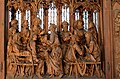 Detail aus der Abendmahlsdarstellung von Tilman Riemenschneider am Heilig-Blut-Altar in Rothenburg ob der Tauber, 1501–1505