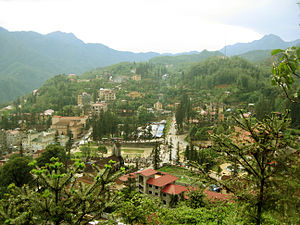 Sa Pa town