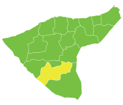 Al-Shaddadah Subdistrict in Syria