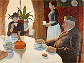 Paul Signac, Matenmanĝo, 1886-1887