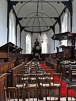 Het interieur van de kerk