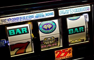 English: Slot machines (las vegas)