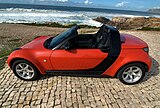 The Smart Roadster built between 2003 and 2006