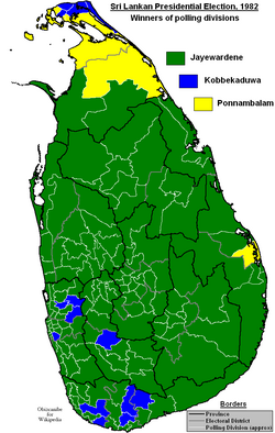 Sri Lankan presidential election 1982.png