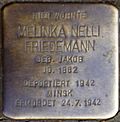 Stolperstein für Melinka Nelli Friedemann (Boisseréestraße 3)