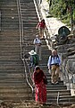 Escaleras a Swayambhunath