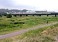 Brücke über den Tama bei Fuchū-Honmachi