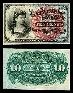 $0.10 - Fr.1259 Bust of Liberty