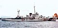 USCGC Duane (WHEC-33) shelling targets in Vietnam c1967.jpg