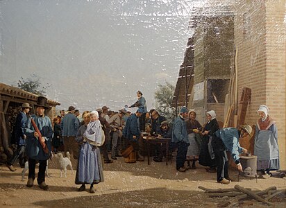 Vente mobilière en Bresse (1864), Mâcon, musée des Ursulines.